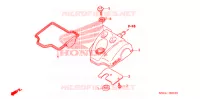 COUVRE CULASSE pour Honda CRF 250 X de 2007