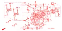 CULASSE pour Honda CRF 250 X de 2007