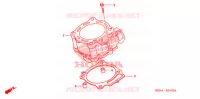 CYLINDRE pour Honda CRF 250 X de 2007