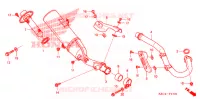 SILENCIEUX D'ECHAPPEMENT pour Honda CRF 250 X de 2007