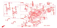 CULASSE pour Honda CRF 250 X de 2007