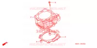 CYLINDRE pour Honda CRF 250 X de 2007