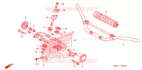 GUIDON   TE DE FOURCHE pour Honda CRF 250 X de 2007