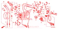 LEVIER DE GUIDON   CABLE   COMMODO pour Honda CRF 250 X de 2007