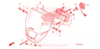 PHARE pour Honda CRF 250 X de 2007
