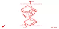 CYLINDRE pour Honda CRF 450 R de 2007