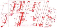 FOURCHE pour Honda CRF 450 R de 2007