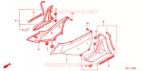 COUVERCLES LATERAUX pour Honda GL 1800 GOLD WING ABS de 2007