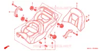 SELLE pour Honda GL 1800 GOLD WING ABS de 2007