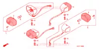CLIGNOTANT pour Honda ZOOMER 50 de 2007
