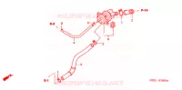 VALVE DE COMMANDE D'INJECTION D'AIR pour Honda ZOOMER 50 de 2007
