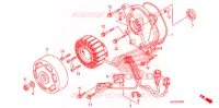 ROTOR   STATOR pour Honda RUCKUS 50 S WHITE de 2007