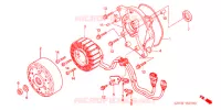 ROTOR   STATOR pour Honda 50 SMART DIO Z4 de 2007
