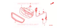 FEU ARRIERE pour Honda FOURTRAX 420 RANCHER 4X4 Electric Shift de 2007