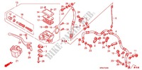 MAITRE CYLINDRE DE FREIN AVANT pour Honda FOURTRAX 420 RANCHER 4X4 Manual Shift de 2007