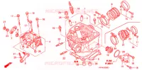 CULASSE pour Honda TRX 450 R SPORTRAX Electric Start de 2007