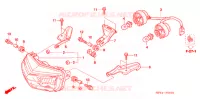 PHARE ('06 '08) pour Honda TRX 450 R SPORTRAX Electric Start de 2007