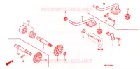 POMPE A HUILE pour Honda TRX 450 R SPORTRAX Electric Start de 2007