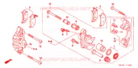 FOURCHE AVANT pour Honda FOURTRAX 500 RUBICON GPS de 2007
