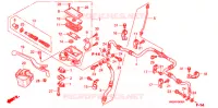 MAITRE CYLINDRE DE FREIN AVANT pour Honda FOURTRAX 500 RUBICON GPS CAMO de 2007