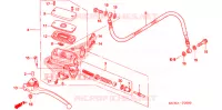 MAITRE CYLINDRE pour Honda VFR 800 INTERCEPTOR RED de 2007