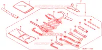 OUTIL pour Honda VFR 800 INTERCEPTOR RED de 2007
