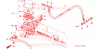 MAITRE CYLINDRE pour Honda VFR 800 INTERCEPTOR ABS de 2007