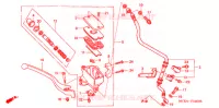 MAITRE CYLINDRE DE FREIN AVANT pour Honda VT 1100 SHADOW C2 SABRE de 2007