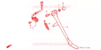 BEQUILLE pour Honda VT 1100 SHADOW SPIRIT de 2007