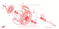 ROUE AVANT pour Honda VT 1100 SHADOW SPIRIT de 2007