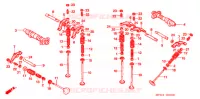 ARBRE A CAMES pour Honda SHADOW 600 VLX de 2007
