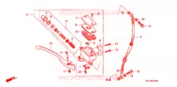 MAITRE CYLINDRE DE FREIN AVANT pour Honda SHADOW 600 VLX de 2007