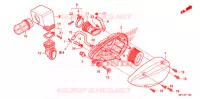 FILTRE A AIR pour Honda SHADOW VT 750 SPIRIT F de 2007