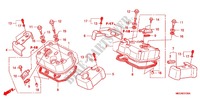 COUVRE CULASSE pour Honda SHADOW VT 750 AERO ABS de 2007