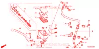 MAITRE CYLINDRE DE FREIN AVANT pour Honda SHADOW VT 750 AERO ABS de 2007