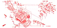 CULASSE (AVANT) pour Honda VTX 1800 F Specification 3 de 2007