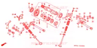 ARBRE A CAMES pour Honda XR 650 L de 2007