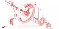 ROUE AVANT pour Honda XR 650 R de 2007