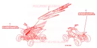 T (1) pour Honda TRX 450 R Kick start de 2009