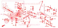 MAITRE CYLINDRE DE FREIN AVANT pour Honda FOURTRAX 500 FOREMAN 4X4 Electric Shift CAMO de 2009