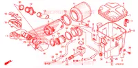FILTRE A AIR pour Honda FOURTRAX 500 FOREMAN 4X4 Electric Shift de 2009