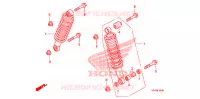 AMORTISSEUR AVANT pour Honda FOURTRAX 420 RANCHER 4X4 Electric Shift CAMO de 2010