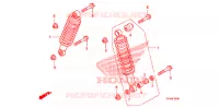 AMORTISSEUR AVANT pour Honda FOURTRAX 420 RANCHER 4X4 Electric Shift de 2010