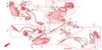 CLIGNOTANT (2) pour Honda CBR 1000 RR BLACK de 2011