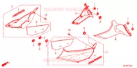 COUVERCLES LATERAUX pour Honda GL 1800 GOLD WING NAVI AIRBAG de 2013
