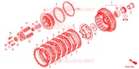 EMBRAYAGE pour Honda CB 500 F ABS de 2015