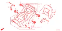 SELLE pour Honda GL 1800 GOLD WING de 2013