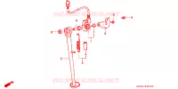 BEQUILLE pour Honda FTR 223 MODEL STANDARD de 2002