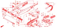 BRAS OSCILLANT pour Honda CRF 450 R de 2004