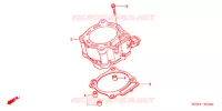 CYLINDRE pour Honda CRF 450 R de 2004
